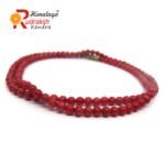 Coral Round Beads Necklace