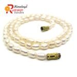 Natural Pearl Rain Drop Shape Necklace  ( Medium )