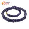 Natural Blue and Grey Jade stone Necklace