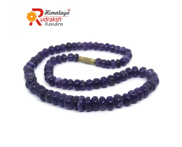 Natural Blue and Grey Jade stone Necklace