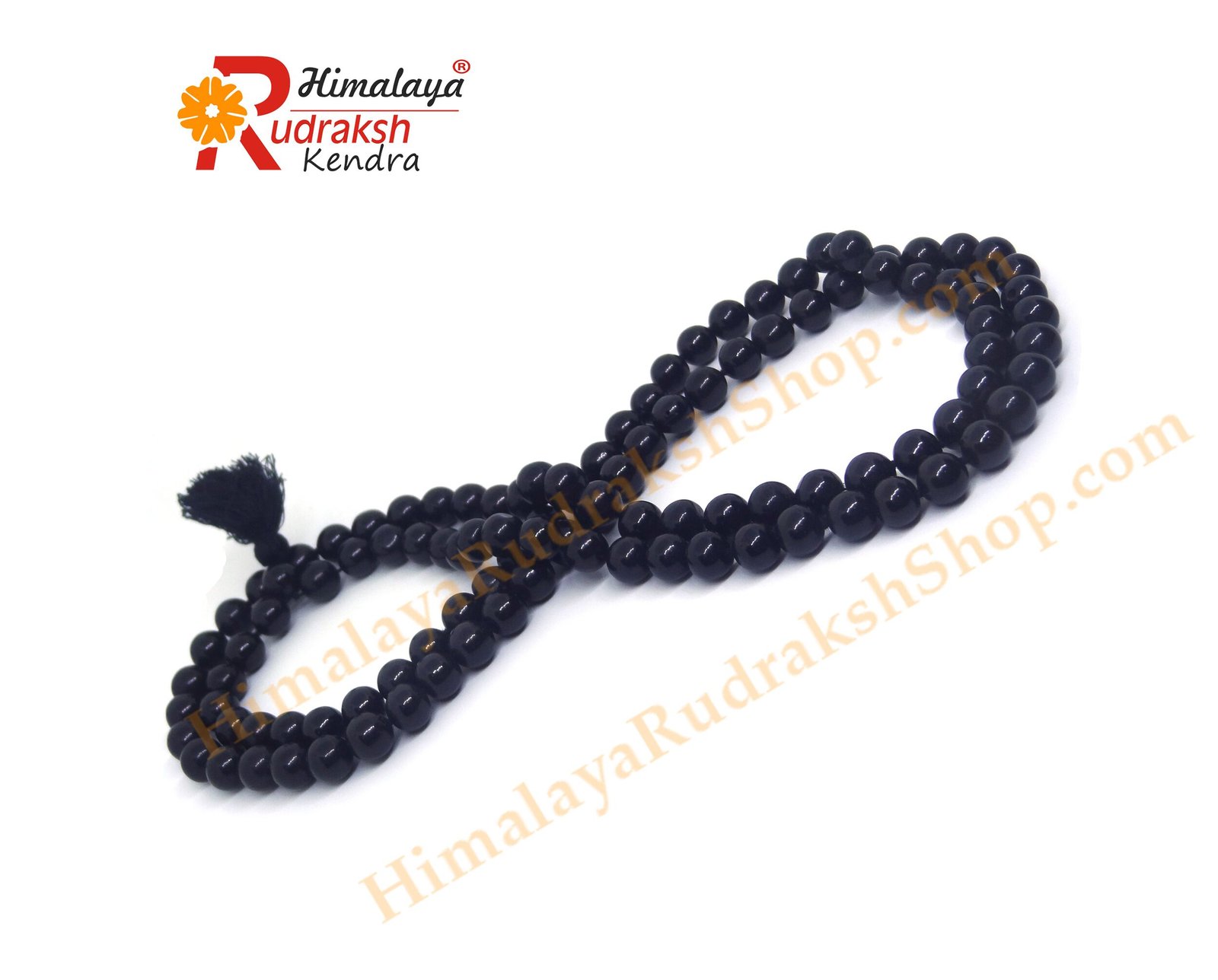 Black Hakik Mala 108 + 1 Black Hakik Mala