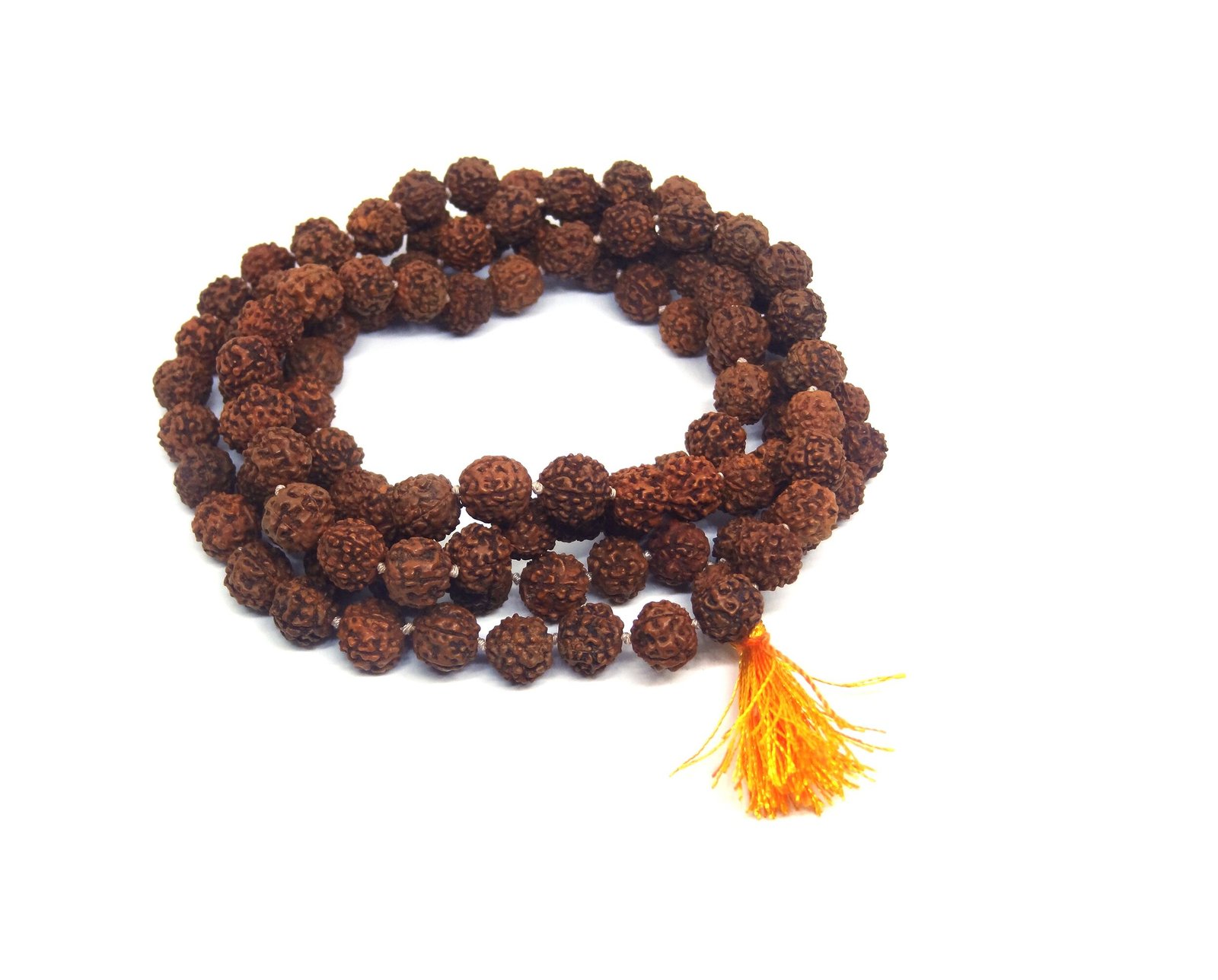 5 Mukhi Rudraksha Mala 108 +1 5 Face Rudraksha Mala