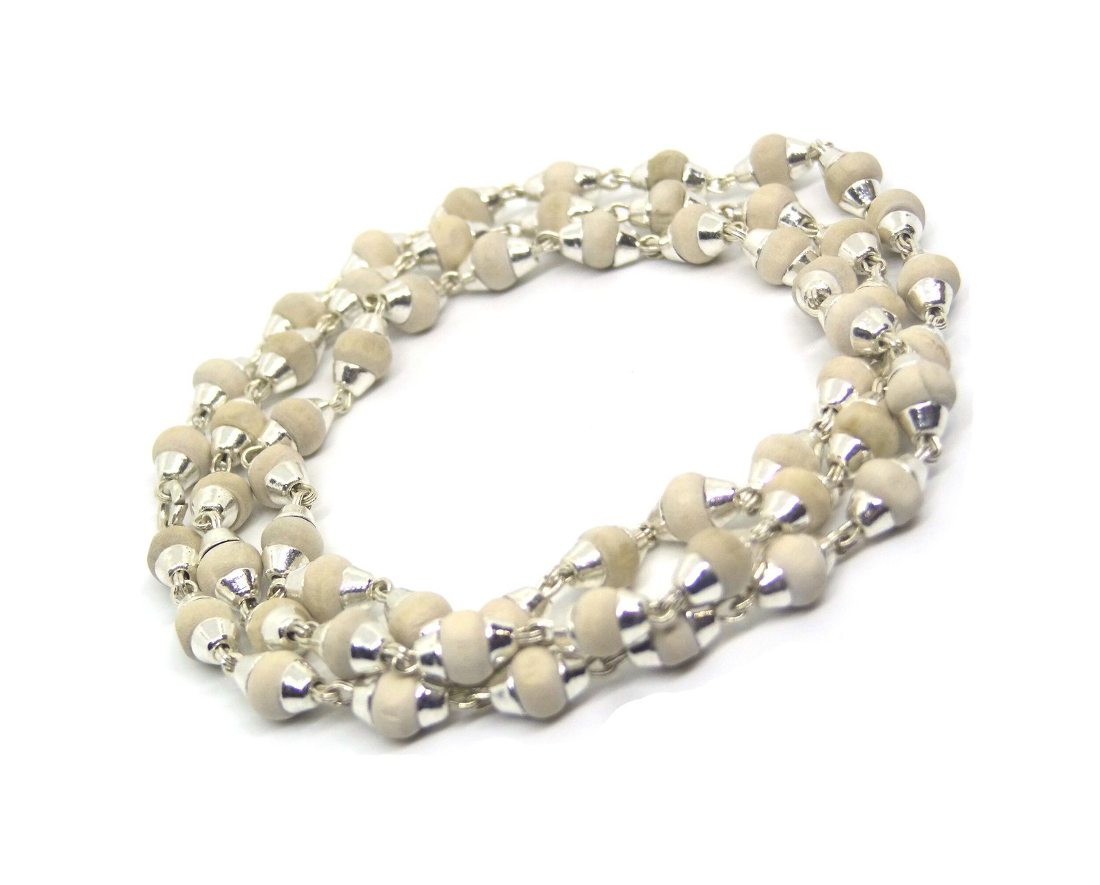 White Tulsi in Silver Cap