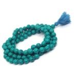 Turquoise 108 +1 Beads Mala ( Sea Green )