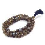 Sulemani Hakik 108 +1 Beads Rosary / Mala ( Grey )