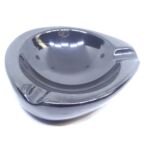 Natural Black Hakik / Agate Ashtray ( Pear Shape )