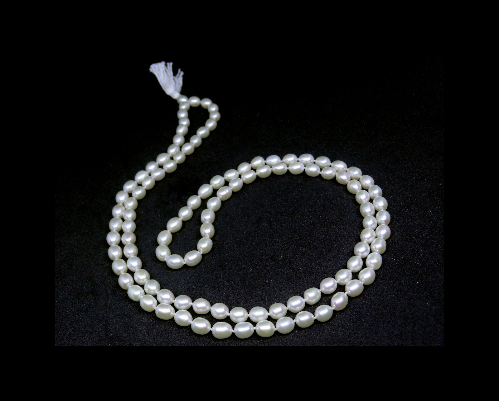Pearl Rosary Oval 108 + 1 ( 7 MM ) Pearl Rosary Oval 108