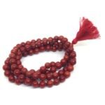 Coral ( Moonga ) 108+1 Beads Mala