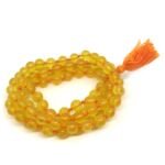Yellow Agate Mala