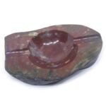 Natural Red Hakik / Agate Ashtray ( Oval Shape )