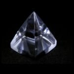 Sphatik ( Quartz ) Pyramid ( 72 - 77 Grams ) approx