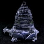 Sphatik Shree Yantra on Tortoise ( 65- 71 grams )