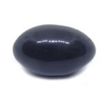 Black Hakik Baan Shiva lingam / Agate Narvdeshwar ( 532 grams )