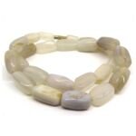 White Hakik Agate Necklace