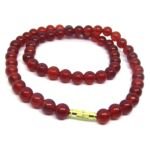 Red Hakik Agate Necklace