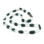 Green Jade and Sphatik  and Mix Stone Necklace