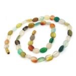 Onyx Oval Shape Multicolor Necklaces