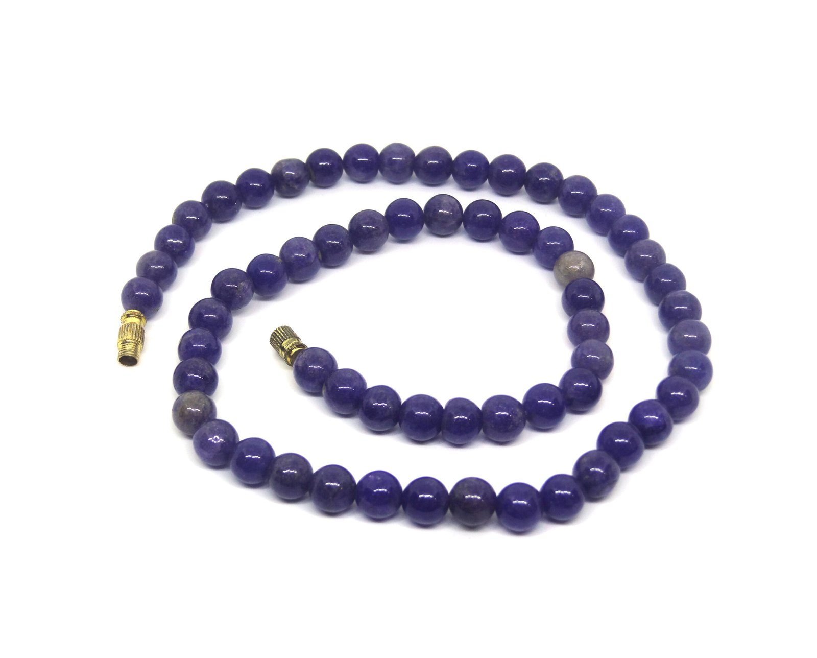 DSC05351 copy Natural Blue and Grey Jade stone Necklace