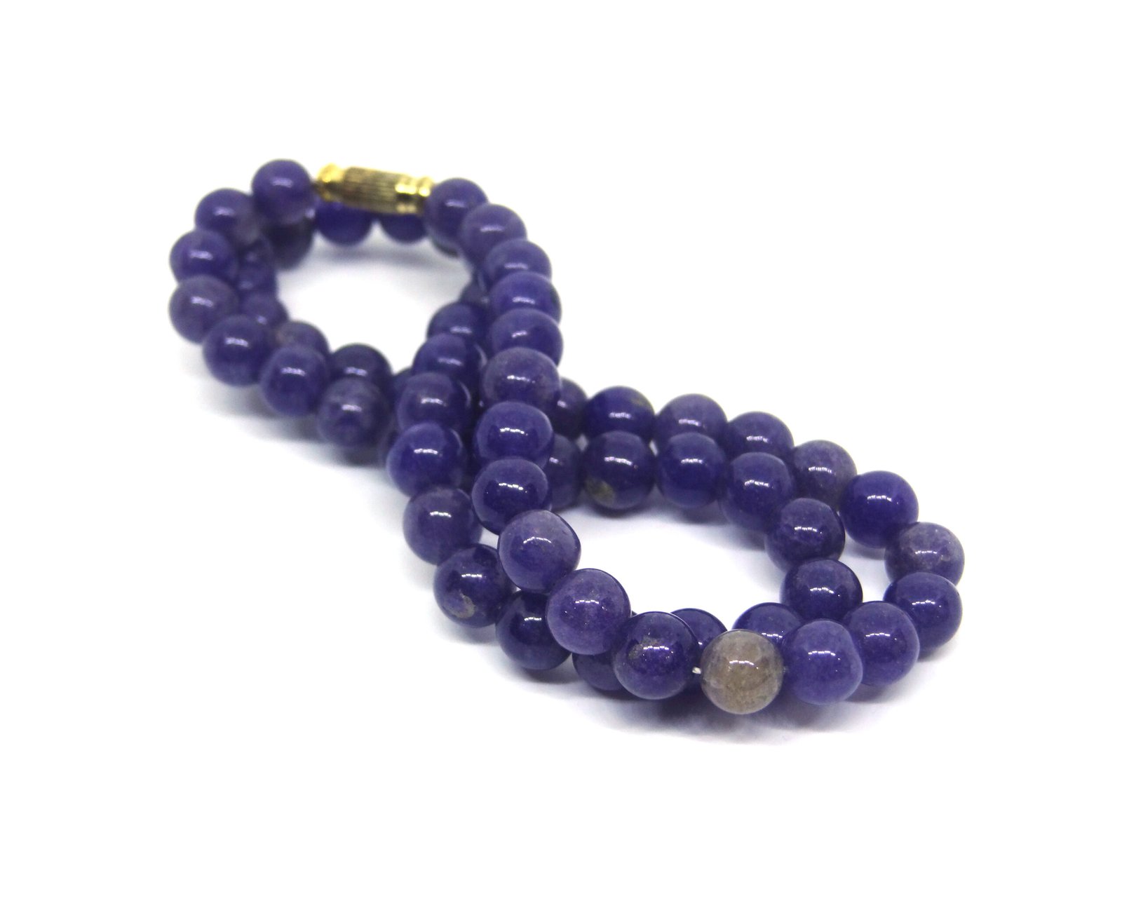 DSC05352 copy Natural Blue and Grey Jade stone Necklace