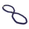 Natural Blue and Grey Jade stone Necklace