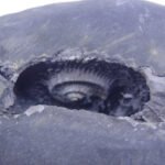 Natural Laxmi Narayan  Shaligram Shila ( 1124 grams ) approx