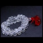 Sphatik Kantha Mala Diamond cut ( 14 MM ) AA Quality