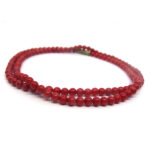 Coral Round Beads Necklace